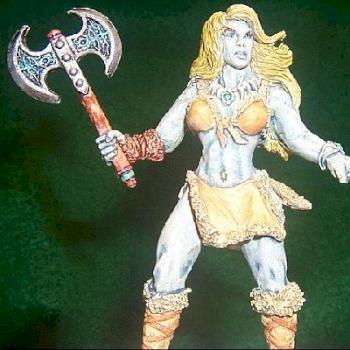 Female Frost Giant by whitewind