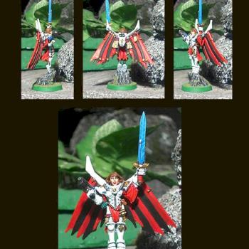 Sister of Battle Seraphim conversion by Memnoch1021