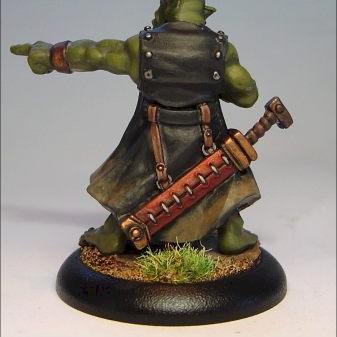 Korg Brakker: Orc Mercenary by SJB