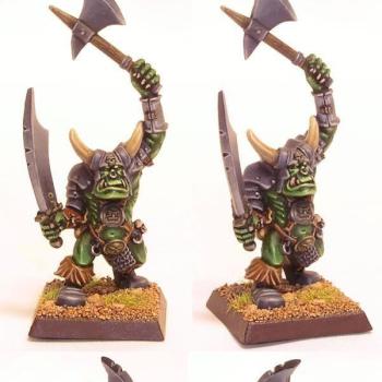 Orc warboss by Sigurd