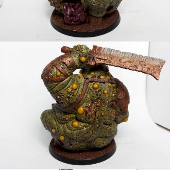 Ultraforge Great Unclean One / Greater Plague Demon by wiiffler