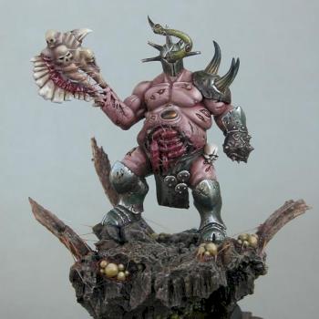 Lord of Nurgle....Tooth Fairy! - green and wip - by Raffaele Stumpo