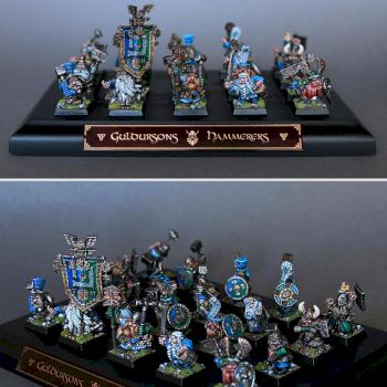 Guldursons Hammerers - Dwarf regiment - Hussar 2015 finalist by Szary