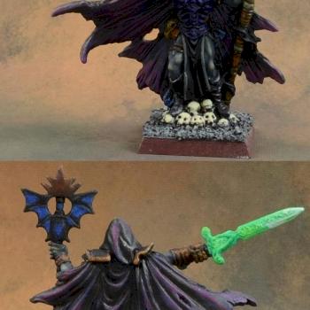 Malek, Necromancer - Reaper Bones miniature by BigBeefyProductions