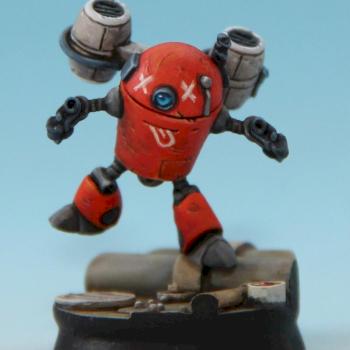 Lancer HOpR Bot (Bombshell miniatures - counterblast) by Astorderire