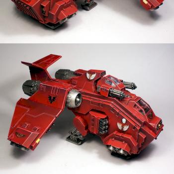 Stormraven Gunship by UnlimitedColours