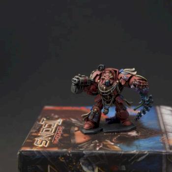 Space Hulk Blood Angel Goriel by languin