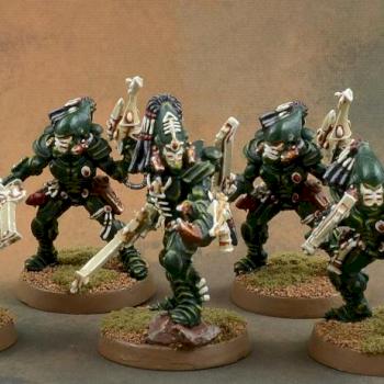 Striking Scorpion squad, Eldar by BigBeefyProductions