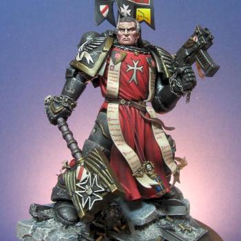 CHAPLAIN TERSTEEGEN    BLACK TEMPLAR by vincenti