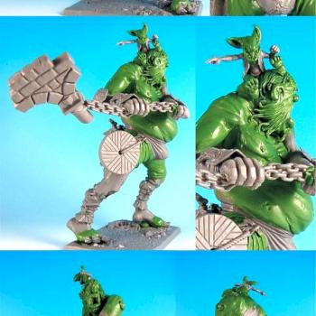 Warhammer Giant for Chaos O&G Orcs Goblins CONVERTED by Scibor