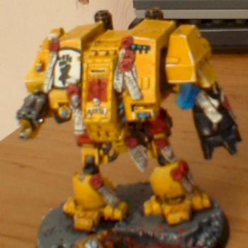 imperial fists dreadnought adema by avalorn