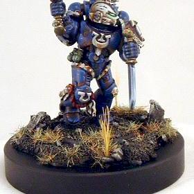 Ultramarine Tyrannic War Veteran conversion 1 by darkartminiatures