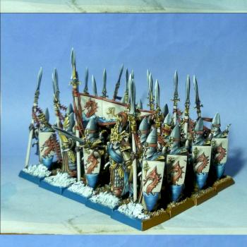 High elves lothern sea guard by axia