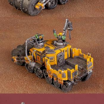 Badmoon Ork Battlewagon by GrandMasterBo