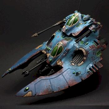 Eldar Falcon by Katan the Unleashed