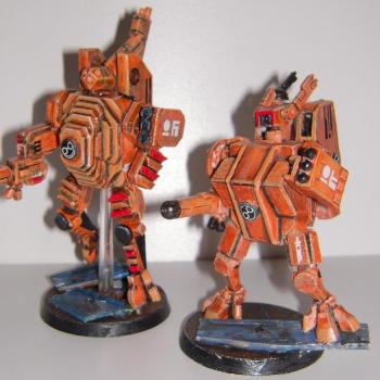 Scratchbuilt Tau Crisis by Paule