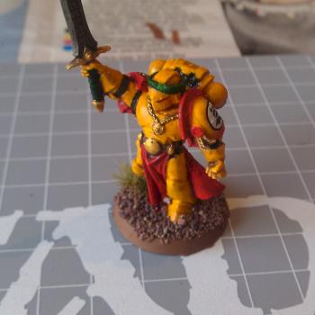 Imperial Fist Emperor's Champion by Mr.Flibble