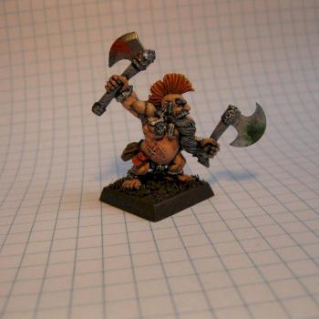 Mordheim dwarf slayer (Front) by Trucker