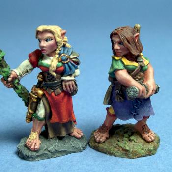 Reaper Little Hobbit Ladies(28mm) by batguy