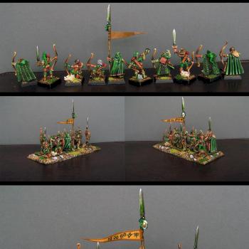 Wood Elves Glade Guards by RYCHU666