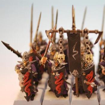 Dark Elves Spearmen by walach84