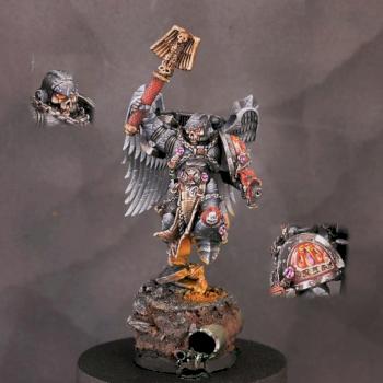 Blood Angels Chaplain Oriax by samson