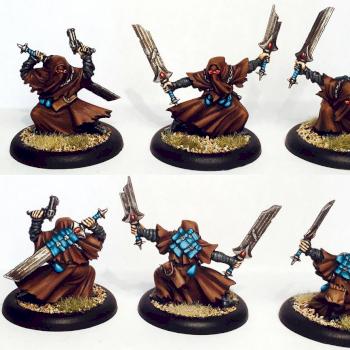 Malifaux - 3 Witchling Stalkers by bakalla