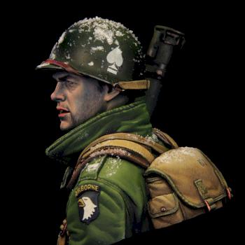 US paratrooper 1944 battle for Bastogne 1\10 by Yellow one