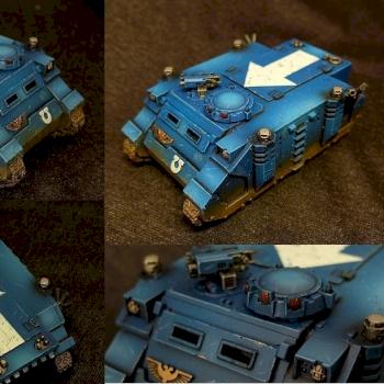 ultramarine rhino by BorisTheBlade