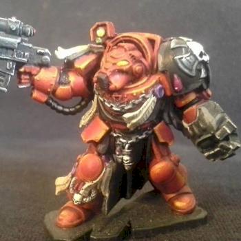 Blood Angels Terminator by Kevin Fannin