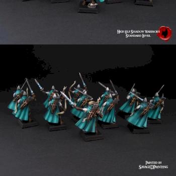 High Elf Shadow Warriors by SavageDPainting