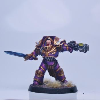 Praetor in Terminator Armour by PowerhouseMiniatures