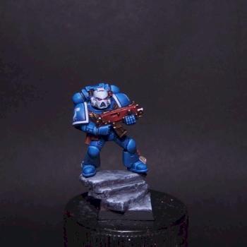 Space Marine Ultramarine 1 by AsyLum