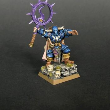 Chaos Sorcerer of Tzeentch by siny lemur