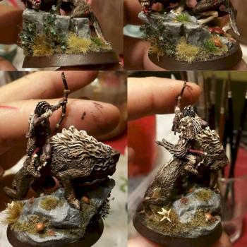 Narzug on Warg (Conversion) by Rabenritter