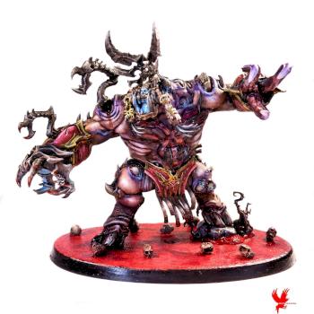 Khorgorath; Khorne Bloodbound, Age of Sigmar by RedRavonMinis