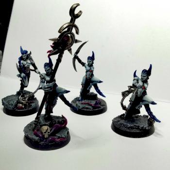 slaanesh daemonettes by Daywraith