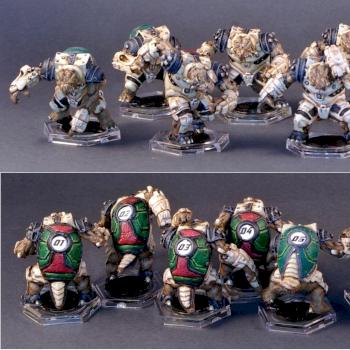 Dreadball Teratons team by Voltar.79