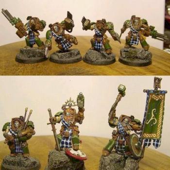 Scottish/Celtic Terminator-Squad -WIP- by Paintbrush Warfare