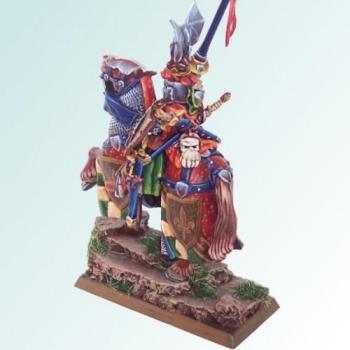 Bretonnian Paladin on Warhorse by Purc