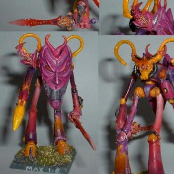 Eldar Harlequin Dreadnought by 456mathieu