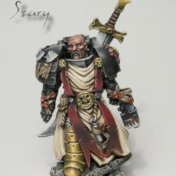 Black Templar Marshall (Converted) by Szary