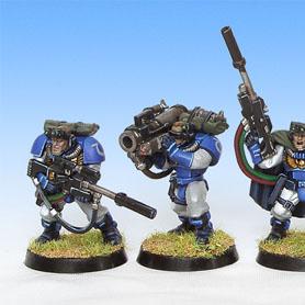 Space Marine Scouts with Sniper Rifles by Alexi Z Studio