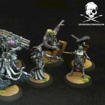 Guild Ball Mortician's Team by Jolly Roger Studio