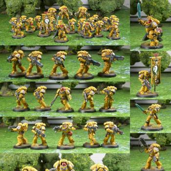 Imperial Fists Army by Rilian