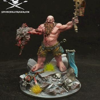 Judgment the Game Brok - Dwarf Berserker by Jolly Roger Studio