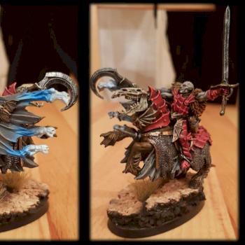 Vampire Lord on Skeleton Steed by Graishak