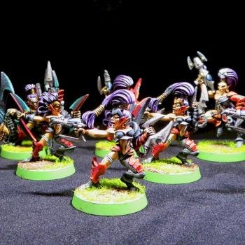 Dark Eldar Wych Squad by Royal Curator