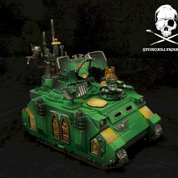 MiniWargaming Command Rhino by Jolly Roger Studio