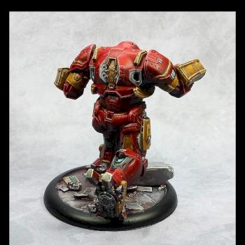 hulkbuster marvel by yanou